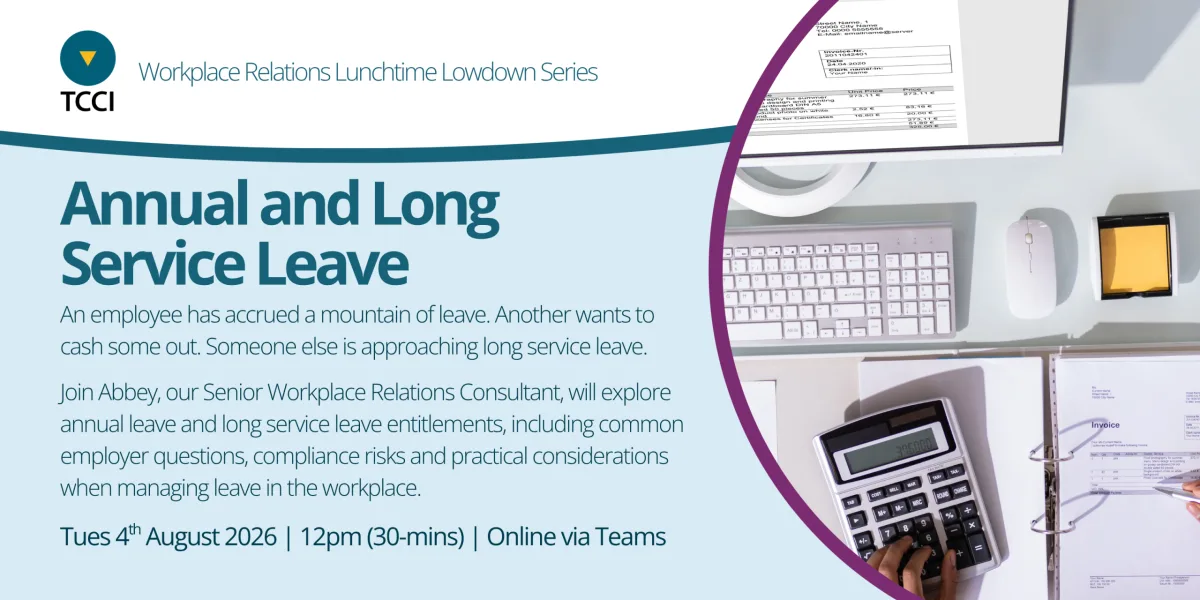 Lunchtime Lowdown: Annual and Long Service Leave