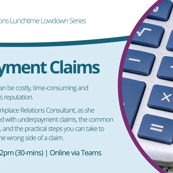 Lunchtime Lowdown - Underpayment Claims